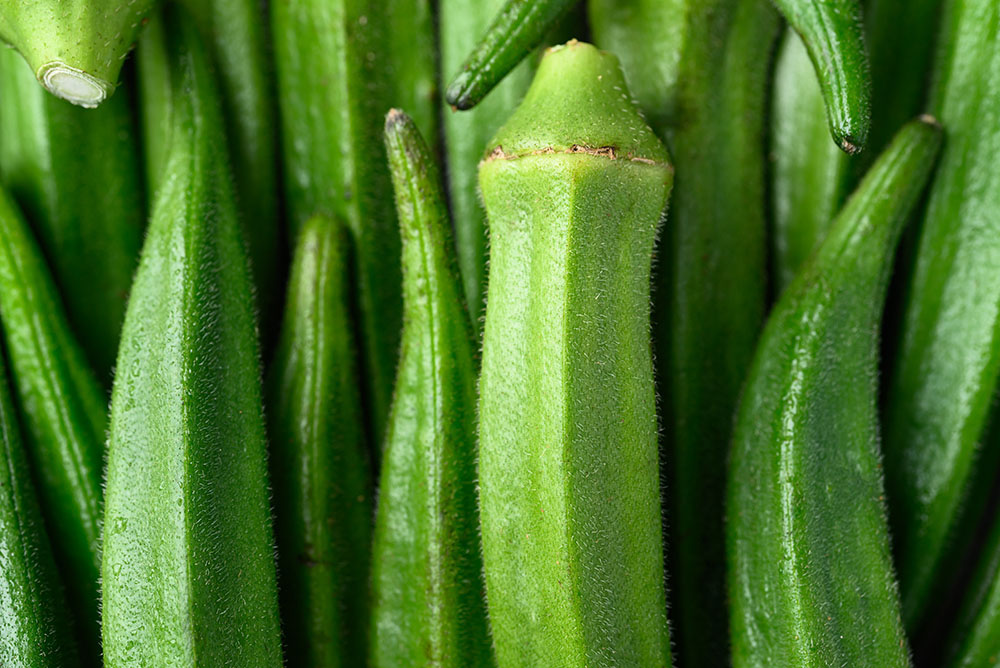 オクラ（ゆで）の可食部100gに含まれる栄養成分と効果