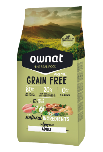 OWNAT GRAIN FREE PRIME チキン＆ターキー キャット