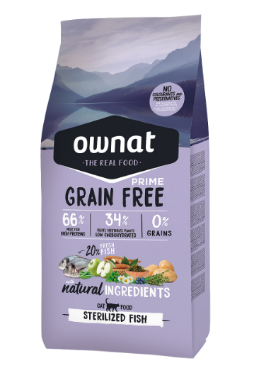 OWNAT GRAIN FREE PRIME 避妊去勢 フィッシュ キャット