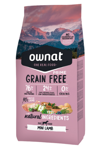 OWNAT GRAIN FREE PRIME 小粒 ラム